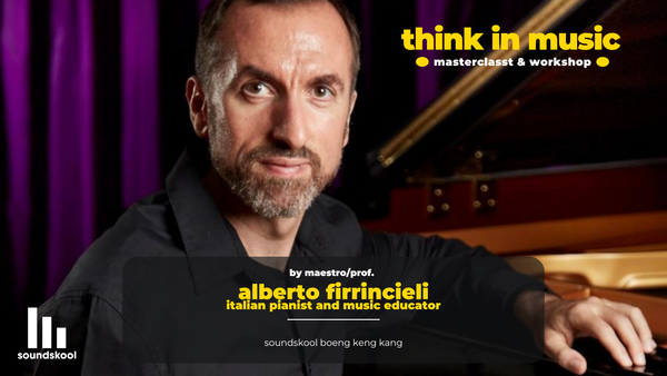 Pianist Alberto Firrincieli visits Soundskool Music for Masterclass